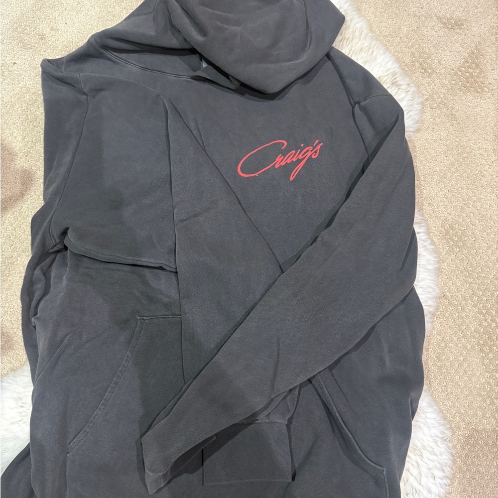 Craig's Nashville Black Hoodie Parm to Table